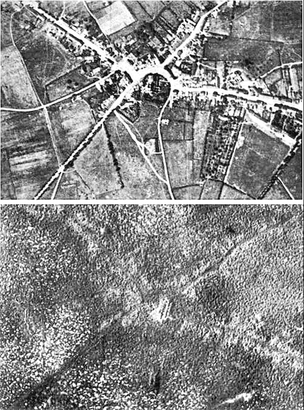 The Village Of Passchendaele Before And After The Battle