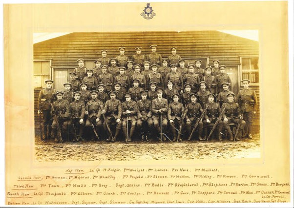 D Company, 11Th Battalion (1St Southdown) Royal Sussex Regiment