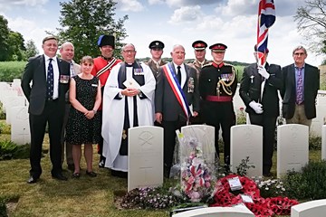 NEWS: David Tattersfield BBC Graves of Unknown Soldiers