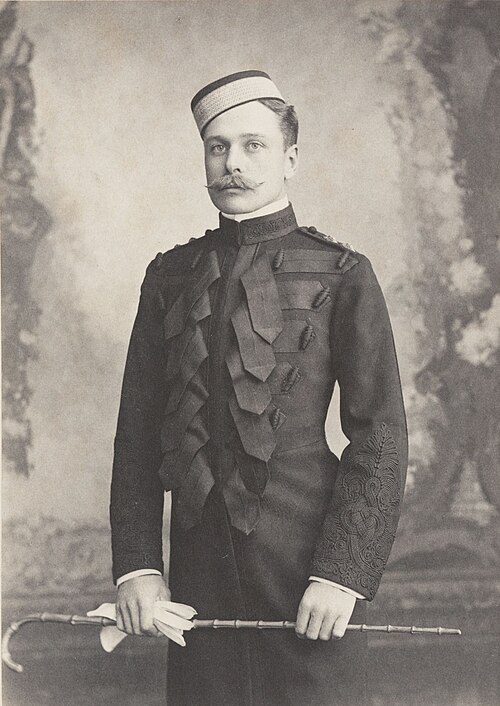 Photograph Of The Young Douglas Haig As An Officer With The 7Th Hussars.