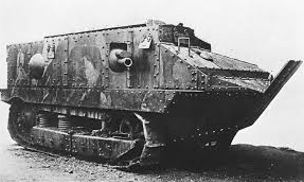 French CA1 Schneider Tank LARGER