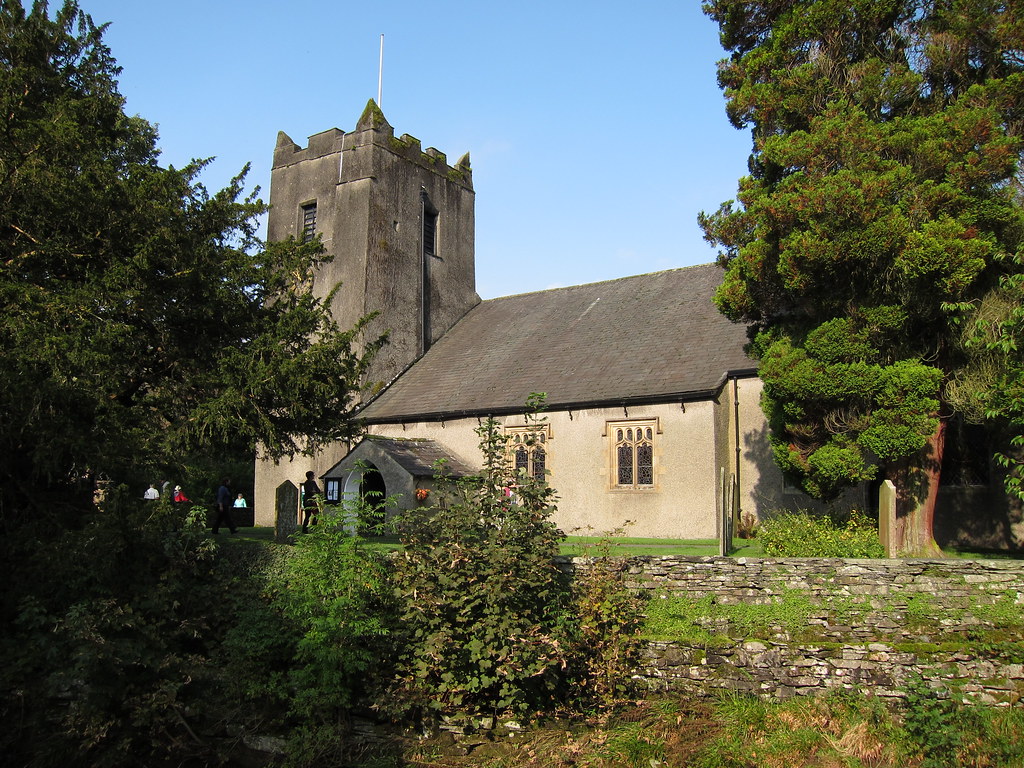 Medieval Church Of St Oswald’S At Grasmere In Cumbria