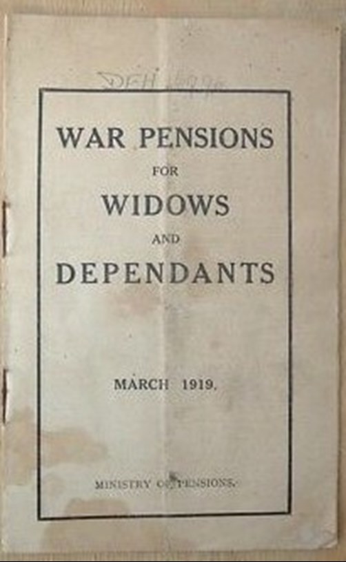 War Pension For Widows And Dependents