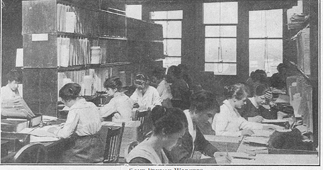 Figure 1 Pension Office Staff.