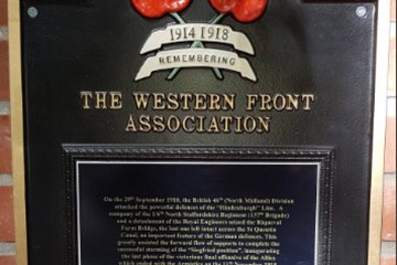 Commemorating the restoration of the Riqueval Bridge Memorial