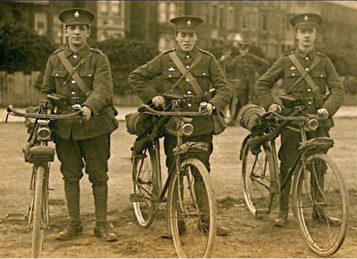 Cyclists of the 2/6th (Cyclists) Battalion, Royal Sussex Regiment