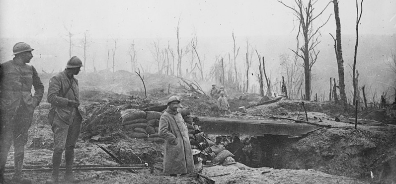 French Soldiers Photographed In Their Trenches