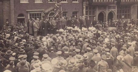 Castle Street In Farnham On 10 May 1916