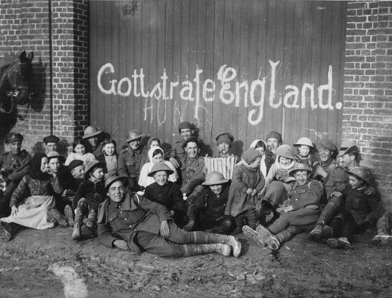 A Merry Party In A Newly Captured Village