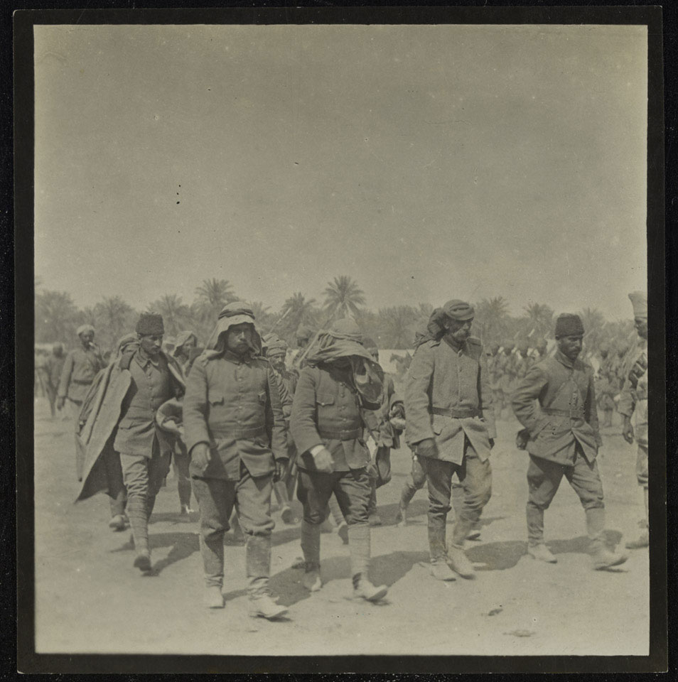 Captured Turkish Troops In Mesopotamia...