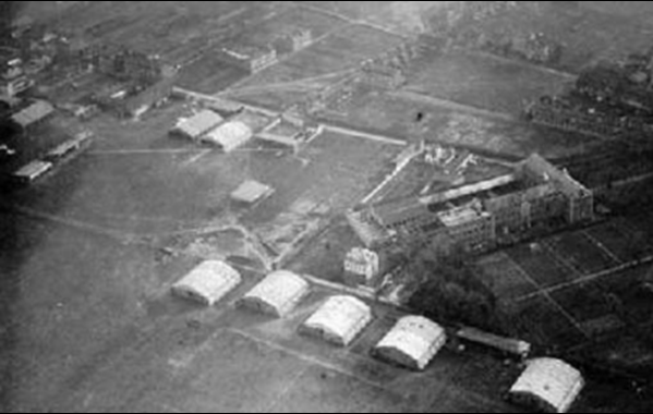 An Aerial View Of The Airfield At Ronchin