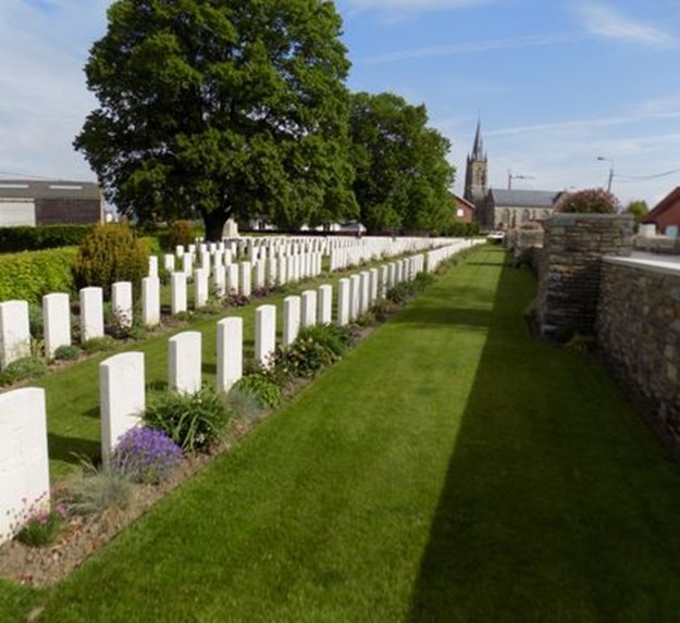 Dickebusch New Military Cemetery And Extension