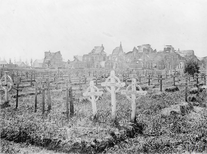 Asylum Cemetery Ypres IWM