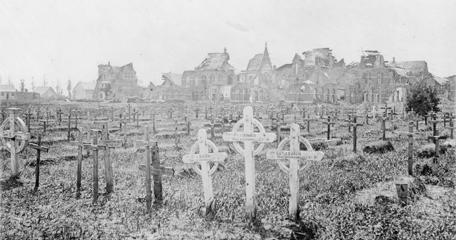 Asylum Cemetery Ypres IWM