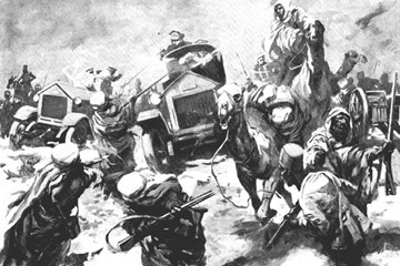 Escape from the Desert : October 1915