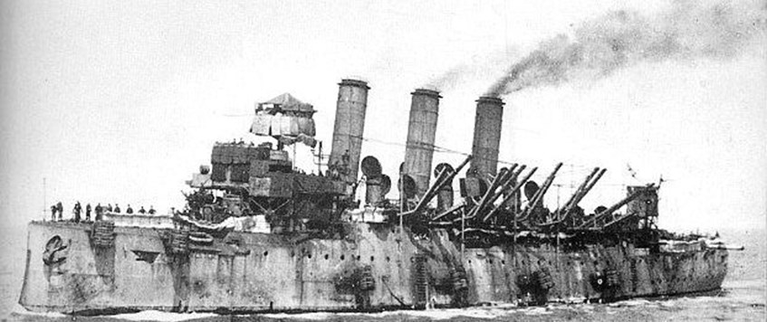 'Zeebrugge raid" by Alan Wakefield.