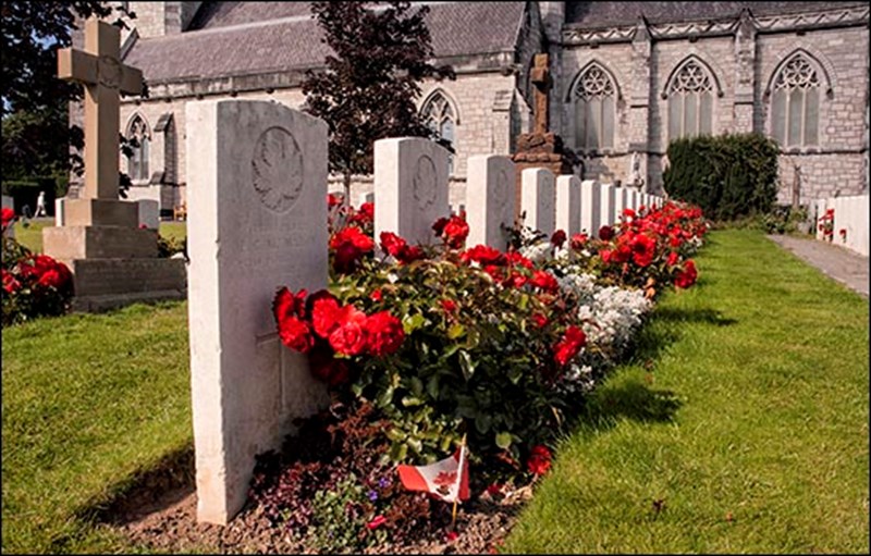 Canadian Graves In St Margaret's Cemetery, Bodelwyddan