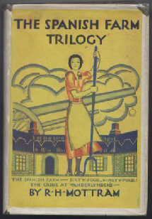 Book Cover For The Spanish Farm Trilogy By R H Mottram
