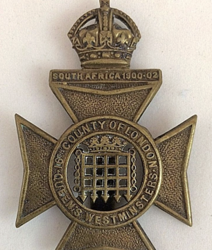 Queens Westminster Rifles Badge