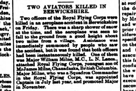 William Milne Gazette