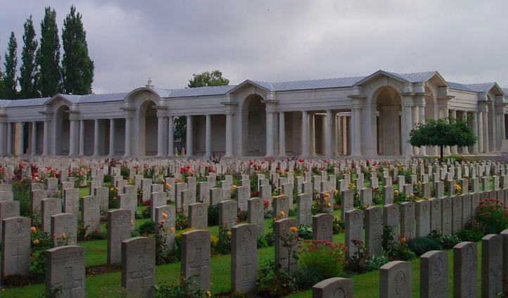 Arras Memorial And Fauberg D'amiens Cemetery, In Arras, France