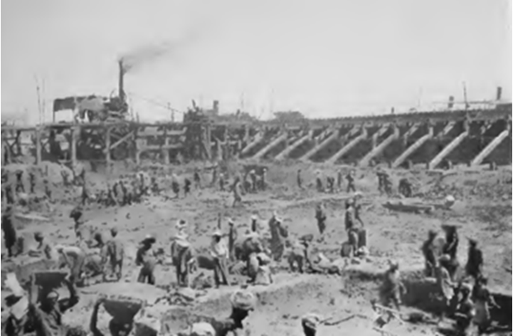 Work On A Slipway At Basra