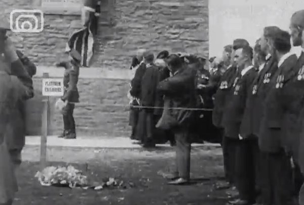 The Kitchener Memorial At Marwick Head, Being Unveiled By Lord Horne.