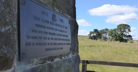 Leeds Pals Memorial Plaque