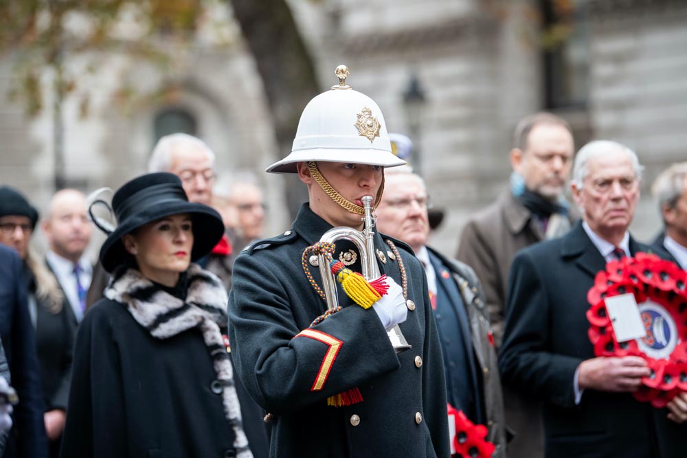 Last Post At Cenotaph 2025