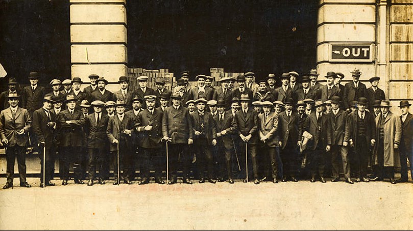 Survivors Of HMS Tara, 1916