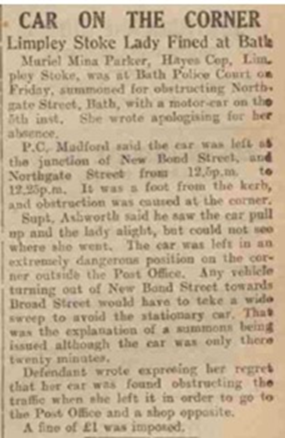 The Report Which Appeared In The Bath Chronicle & Weekly Gazette Of 16 July 1932