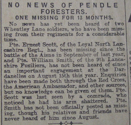 Burnley Express 15 December 1915