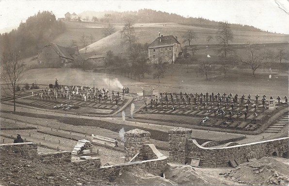 Mongoutte Ste Marie Aux Mines German Cemetery Construction