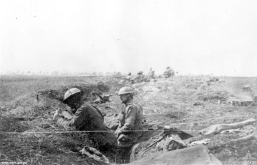 35Th Battalion, Australian Imperial Force, At The Start Of The Hundred Days Offensive, 8 August 1918