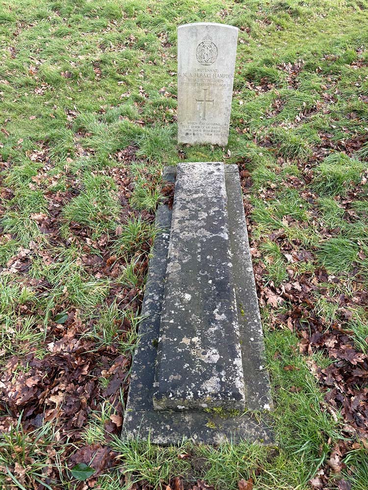 Lieutenant G.M.A. Hobart Hampden Grave