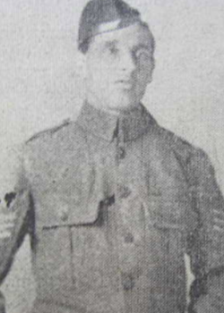 27 March 1915 : Sgt John Robert Bannister