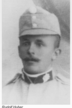 14 July 1915 : Kaiserschütze Rudolf Huber, k.k. Landesschützen-Regiment ‘Bozen’ Nr. 2