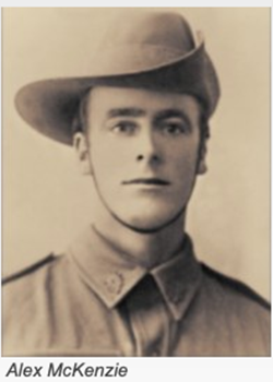 20 July 1916 : Pte. Alexander McGregor McKenzie
