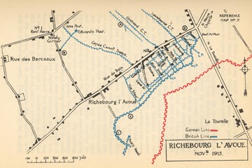 The Chatsworth Rifles raid at Richebourg