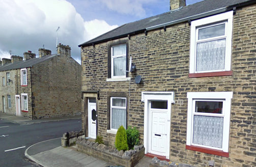 25 James St, Earby home of the Yerkess family in 1911