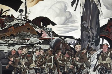 Cyrus Peck, Piper Paul and the Canadian Scottish at Amiens