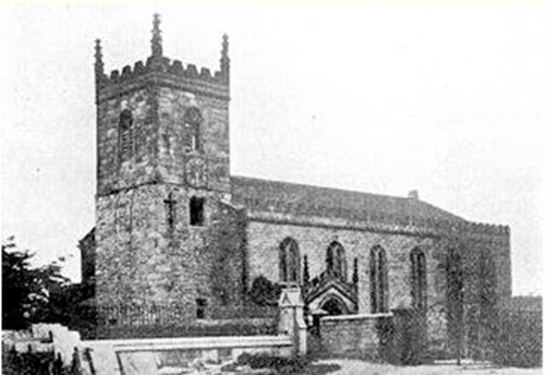 Mirfield Parish Church in 1826