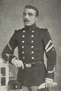 23 August 1914 : Serg-farrier Frans Raymond Paqué