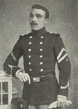 23 August 1914 : Serg-farrier Frans Raymond Paqué