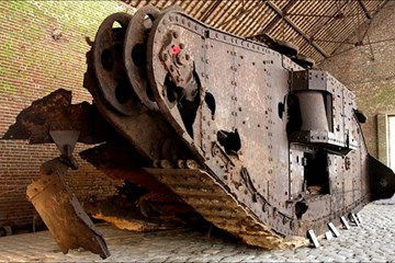 The Crew of Deborah : Tank D51 at Flesquieres, near Cambrai