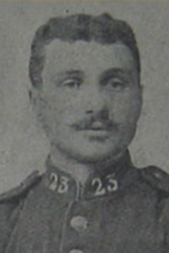 28 December 1915 : Sdt Gabriel Pierre Basset