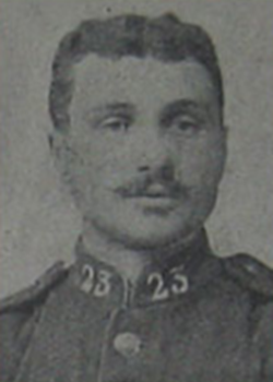 28 December 1915 : Sdt Gabriel Pierre Basset