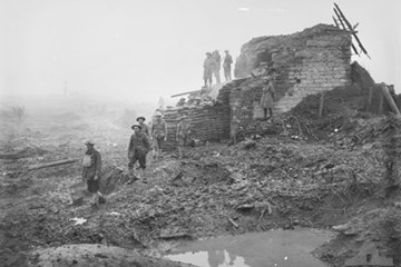 The New Zealanders at Polderhoek Chateau : November 1917