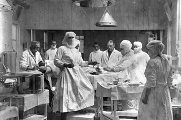'War is the only school for a Surgeon, Medical Developments during the Great War' by Peter Starling
