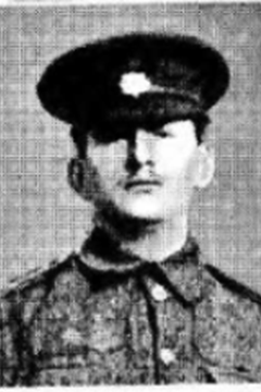 26 January 1915: Pte Simeon Sharratt